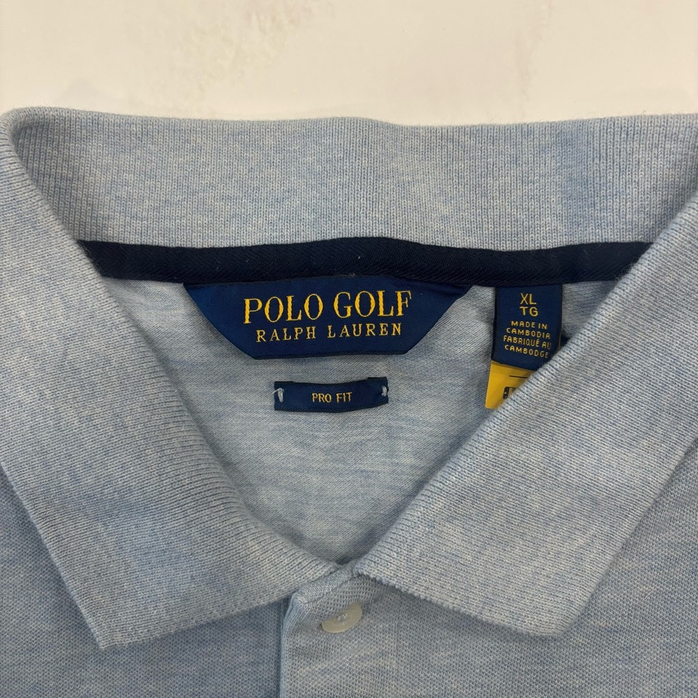 Ralph Lauren Polo Golf long sleeve light blue XL